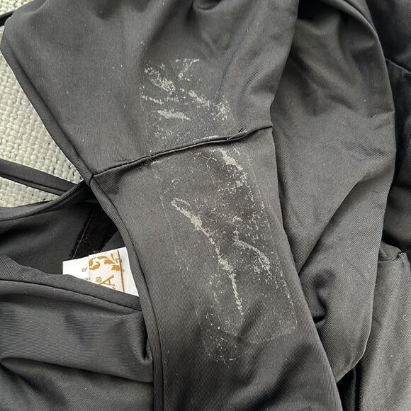 Becca Swimsuit Womens Small Black Color Code One Piece Halter Neck - Picture 7 of 7